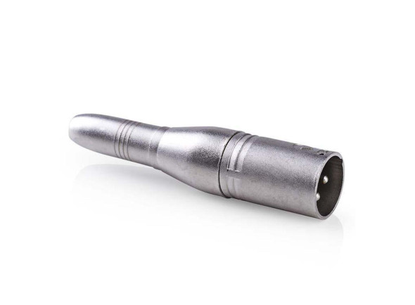 Nedis Ficha Adaptadora XLR 3p Macho / Jack 6.35mm Fêmea Mono Nedis Ficha Adaptadora XLR 3p Macho / Jack 6.35mm Fêmea Mono
